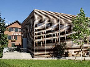 Romantik Hotel moderner Anbau