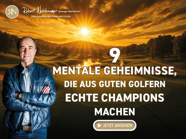 „Es ist nicht dein Schwung – es ist dein Kopf, der dein Golfspiel ruiniert.“