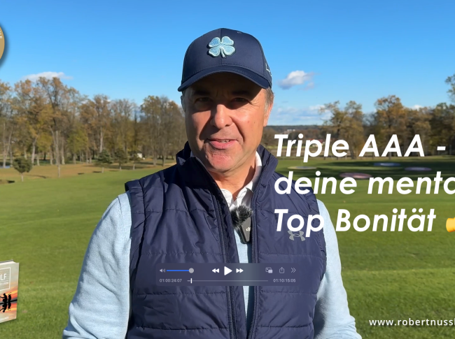 Triple AAA: Deine Geheimwaffe gegen mentale Blockaden im Golf und Alltag