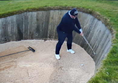 Bekomme ich Erleichterung von diesen Holzbohlen im Bunker ja oder nein?