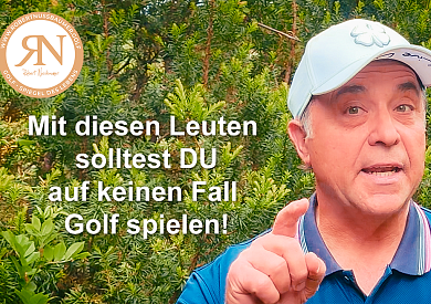 Mit diesen Leuten solltest du auf keinen Fall Golf spielen ⛳🚫
